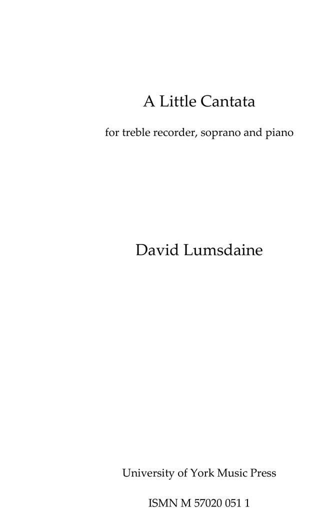 A Little Cantata